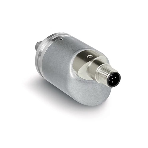 Bagsiden af absolut roterende encoder WV3600MOR magnetisk sikkerhedsencoder til offshore applikationer