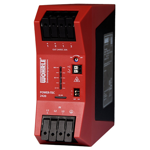 Wöhrle POWER-TEC 2420 switch mode strømforsyning