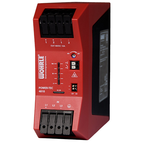Wöhrle POWER-TEC 4810 switch mode strømforsyning
